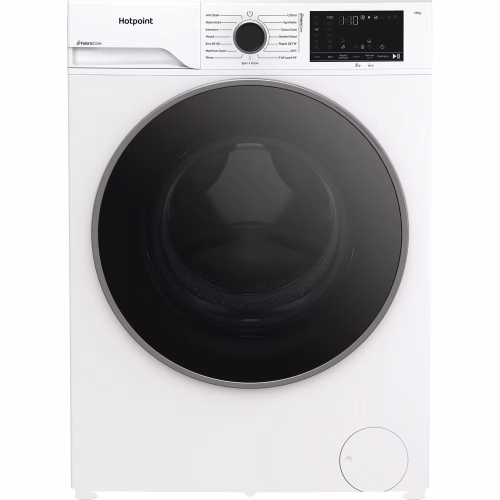 Hotpoint freestanding front loading washing machine Model Code HBCA123CAREUK